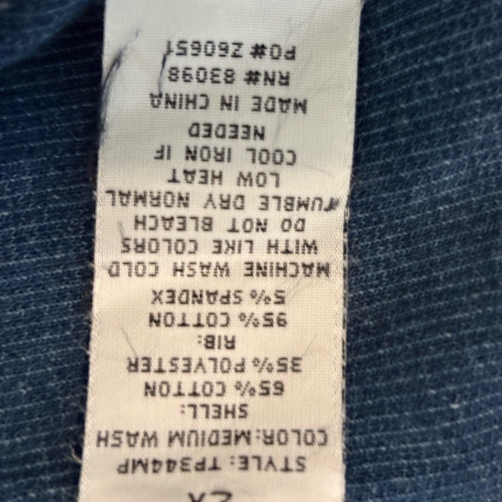 Plus size Denim Button-Up Shirt - Picture 5 of 5